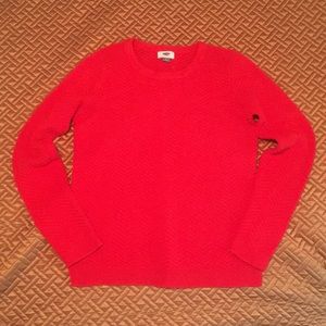 NWT Old Navy Textured Chevron-Stitch Sweater M